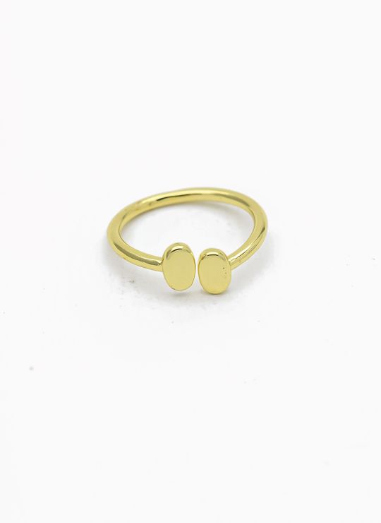 ANILLO GRADUABLE RODIO XUPING YXZ CRISTALES