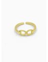 ANILLO GRADUABLE RODIO XUPING YXZ CRISTALES