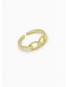 ANILLO GRADUABLE RODIO XUPING YXZ CRISTALES