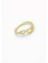 ANILLO GRADUABLE RODIO XUPING YXZ CRISTALES