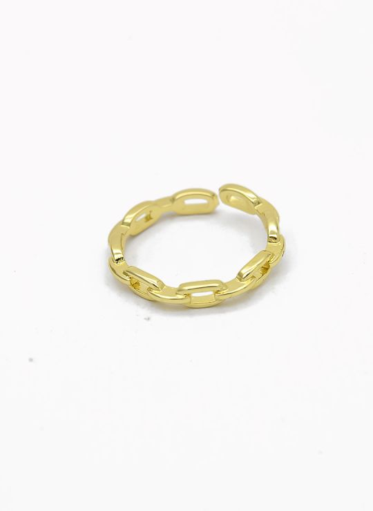 ANILLO GRADUABLE RODIO XUPING YXZ CRISTALES