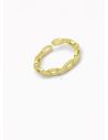 ANILLO GRADUABLE RODIO XUPING YXZ CRISTALES