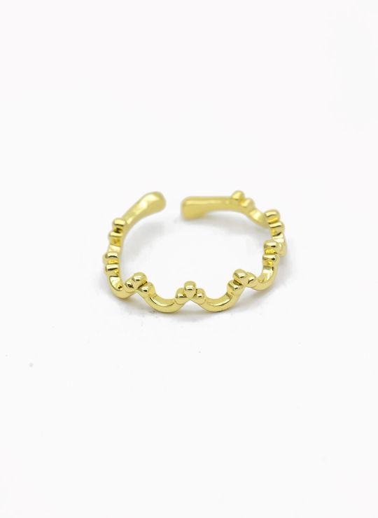 ANILLO GRADUABLE RODIO XUPING YXZ CRISTALES