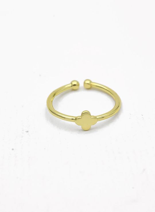 ANILLO GRADUABLE RODIO XUPING YXZ CRISTALES