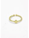 ANILLO GRADUABLE RODIO XUPING YXZ CRISTALES