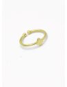 ANILLO GRADUABLE RODIO XUPING YXZ CRISTALES
