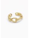 ANILLO GRADUABLE RODIO XUPING YXZ CRISTALES