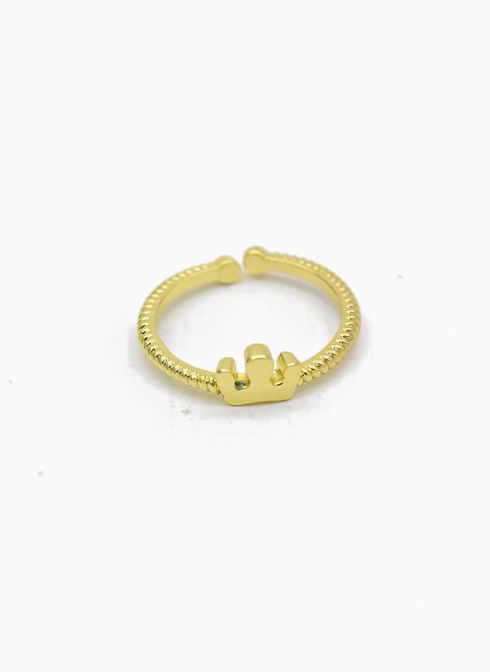 ANILLO GRADUABLE RODIO XUPING YXZ CRISTALES