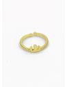 ANILLO GRADUABLE RODIO XUPING YXZ CRISTALES