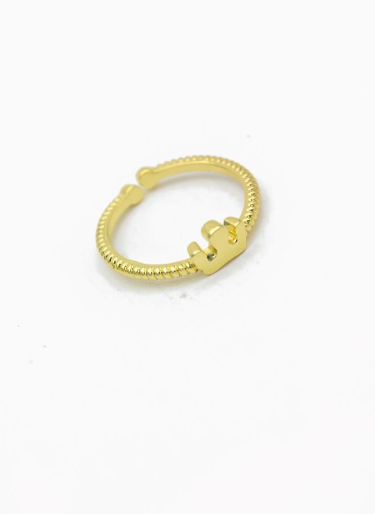 ANILLO GRADUABLE RODIO XUPING YXZ CRISTALES