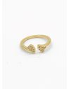 ANILLO GRADUABLE RODIO XUPING YXZ CRISTALES