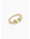ANILLO GRADUABLE RODIO XUPING YXZ CRISTALES