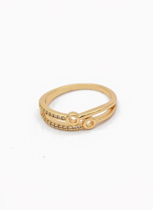 ANILLO GRADUABLE RODIO XUPING YXZ CRISTALES