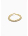 ANILLO GRADUABLE RODIO XUPING YXZ CRISTALES