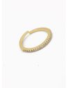 ANILLO GRADUABLE RODIO XUPING YXZ CRISTALES
