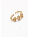 ANILLO GRADUABLE RODIO XUPING YXZ CRISTALES