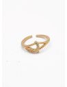 ANILLO GRADUABLE RODIO XUPING YXZ CRISTALES