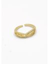 ANILLO GRADUABLE RODIO XUPING YXZ CRISTALES