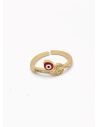 ANILLO GRADUABLE RODIO XUPING YXZ CRISTALES