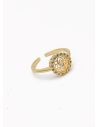 ANILLO GRADUABLE RODIO XUPING YXZ CRISTALES