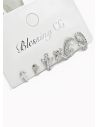 SET DE ARETES X 3 PARES XUPING / RODIO GARANTIZADO