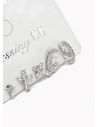 SET DE ARETES X 3 PARES XUPING / RODIO GARANTIZADO