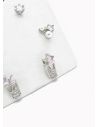 SET DE ARETES X 3 PARES XUPING / RODIO GARANTIZADO