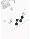 SET DE ARETES X 3 PARES XUPING / RODIO GARANTIZADO