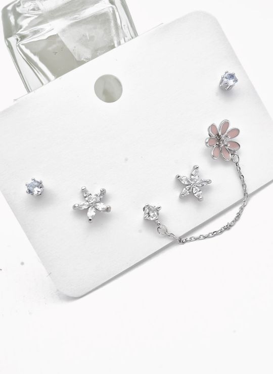 SET DE ARETES X 3 PARES XUPING / RODIO GARANTIZADO