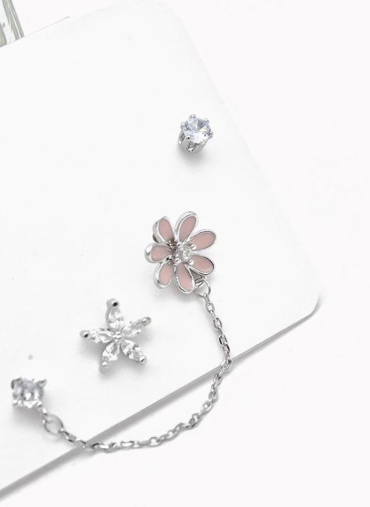 SET DE ARETES X 3 PARES XUPING / RODIO GARANTIZADO