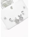 SET DE ARETES X 3 PARES XUPING / RODIO GARANTIZADO