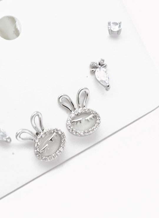SET DE ARETES X 3 PARES XUPING / RODIO GARANTIZADO