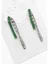 ARETES RODIO MARCA XUPING MICROCIRCONES /YSX