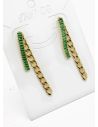 ARETES RODIO MARCA XUPING MICROCIRCONES /YSX
