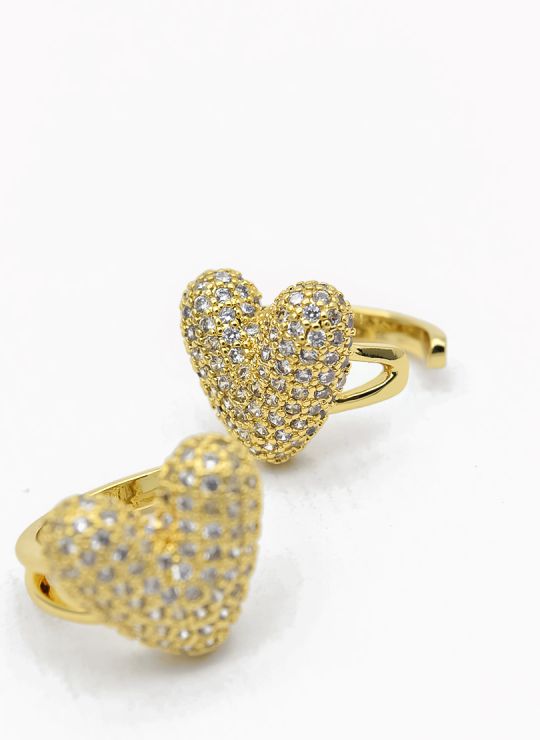 EAR CUFF RODIO COLOR - MICROCIRCON/PRECIO X UNIDAD