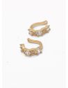 EAR CUFF RODIO COLOR - MICROCIRCON/PRECIO X UNIDAD