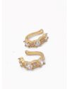 EAR CUFF RODIO COLOR - MICROCIRCON/PRECIO X UNIDAD