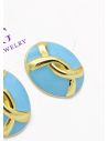ARETES RODIO MARCA XUPING MICROCIRCONES /YSX