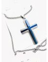 SET DE COLLAR, DIJE EN ACERO INOXIDABLE 316L