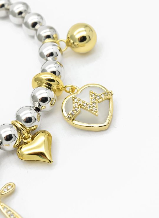 PULSERA EN RODIO CALIDAD AAA MICROCIRCONES XUPING