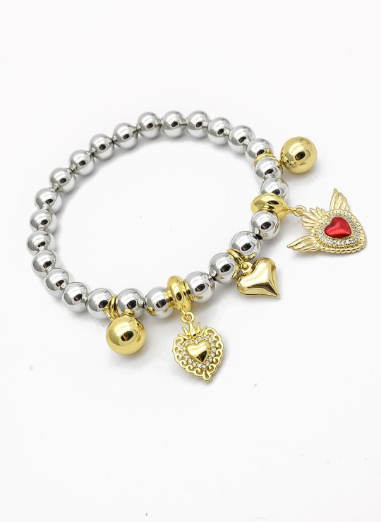 PULSERA EN RODIO CALIDAD AAA MICROCIRCONES XUPING
