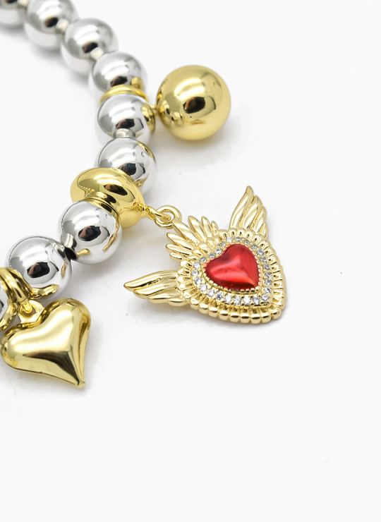 PULSERA EN RODIO CALIDAD AAA MICROCIRCONES XUPING