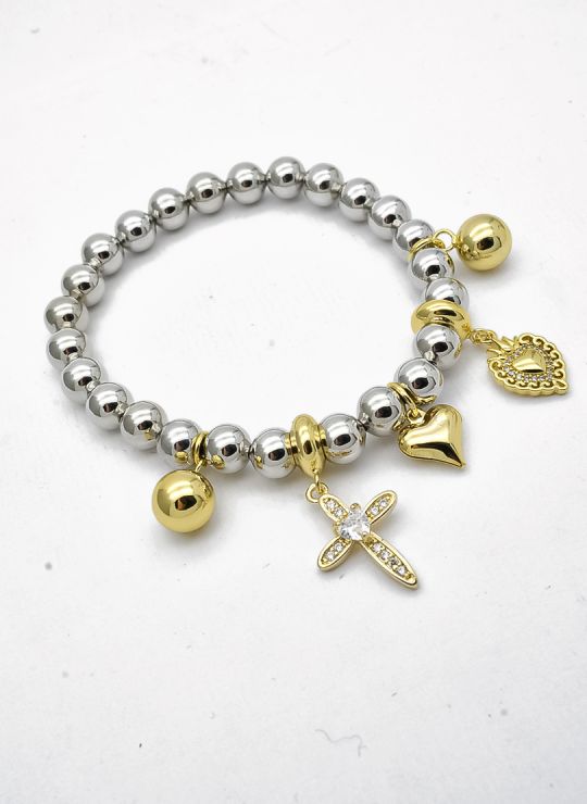 PULSERA EN RODIO CALIDAD AAA MICROCIRCONES XUPING