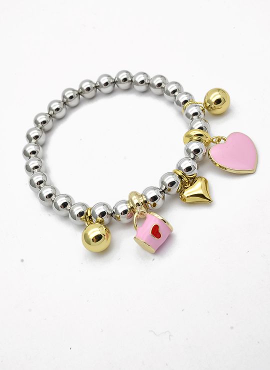 PULSERA EN RODIO CALIDAD AAA MICROCIRCONES XUPING