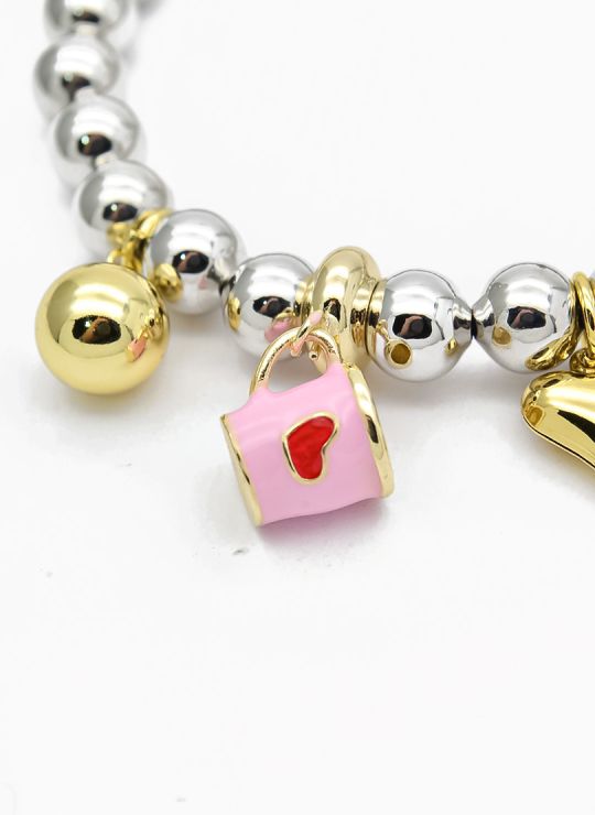 PULSERA EN RODIO CALIDAD AAA MICROCIRCONES XUPING