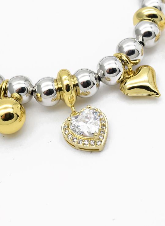 PULSERA EN RODIO CALIDAD AAA MICROCIRCONES XUPING