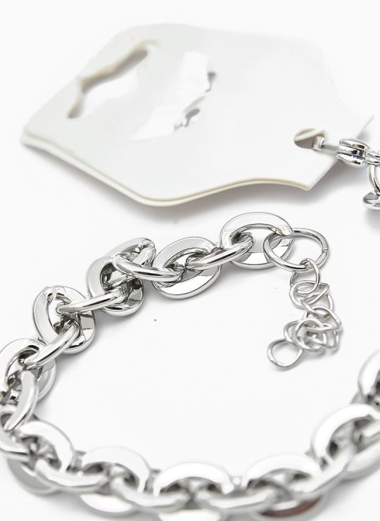 PULSERA / BRAZALETE EN RODIO CON MICROCIRCONES