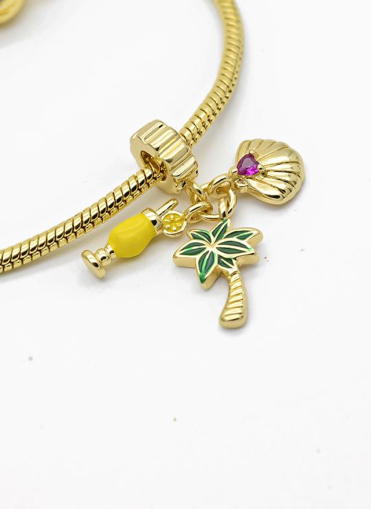 PULSERA / BRAZALETE EN RODIO CON MICROCIRCONES
