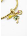 PULSERA / BRAZALETE EN RODIO CON MICROCIRCONES