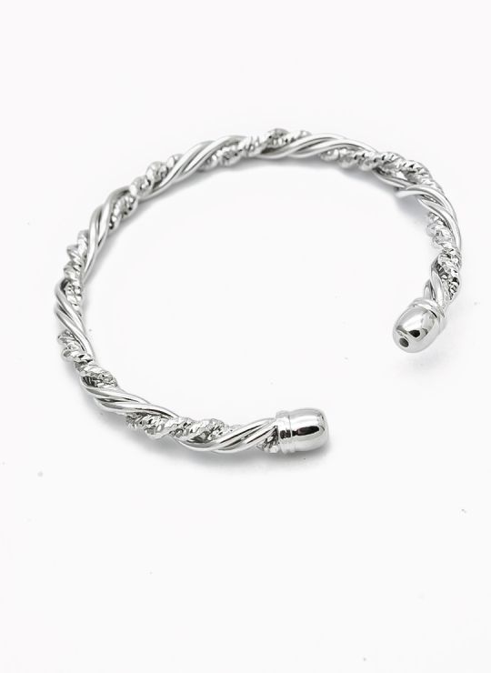 PULSERA / BRAZALETE EN RODIO CON MICROCIRCONES
